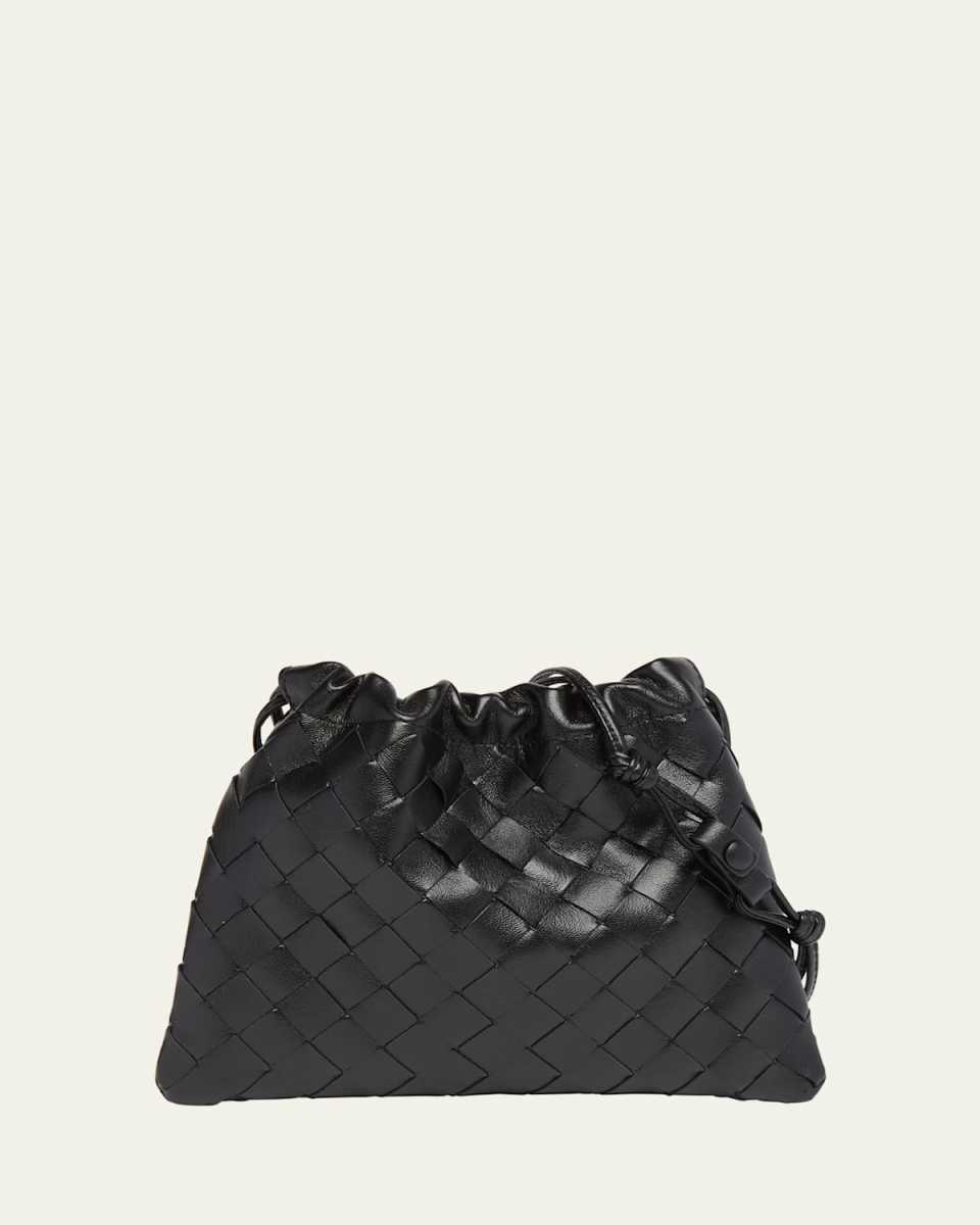 Small Leather Pouch Crossbody Bag